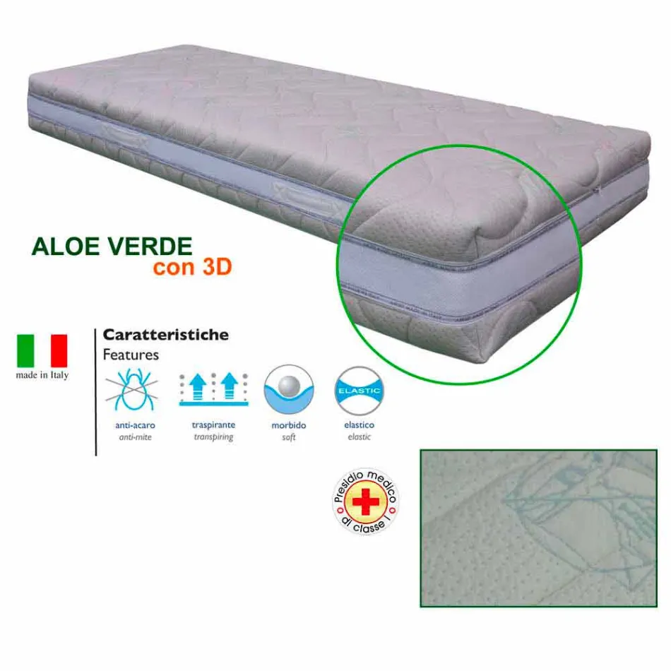 Bio mattress 3 Single Viadurini