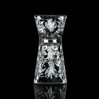 12 Luxury Decorated Jigger Glasses in Ecological Crystal - Destiny Viadurini