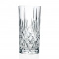 12 Glasses, High Tumbler, Highball for Cocktail in Eco Crystal - Cantabile