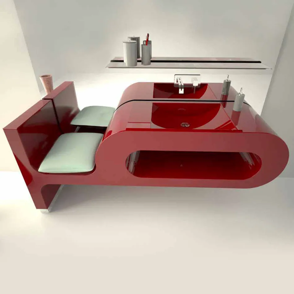 Garfish Bathroom Sink Design Made in Italy Viadurini