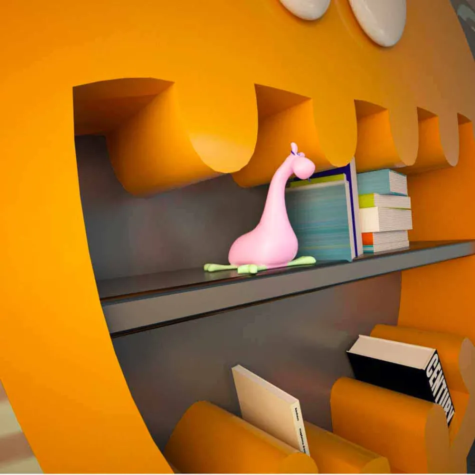 Modern Library Hardy Made in Italy Viadurini