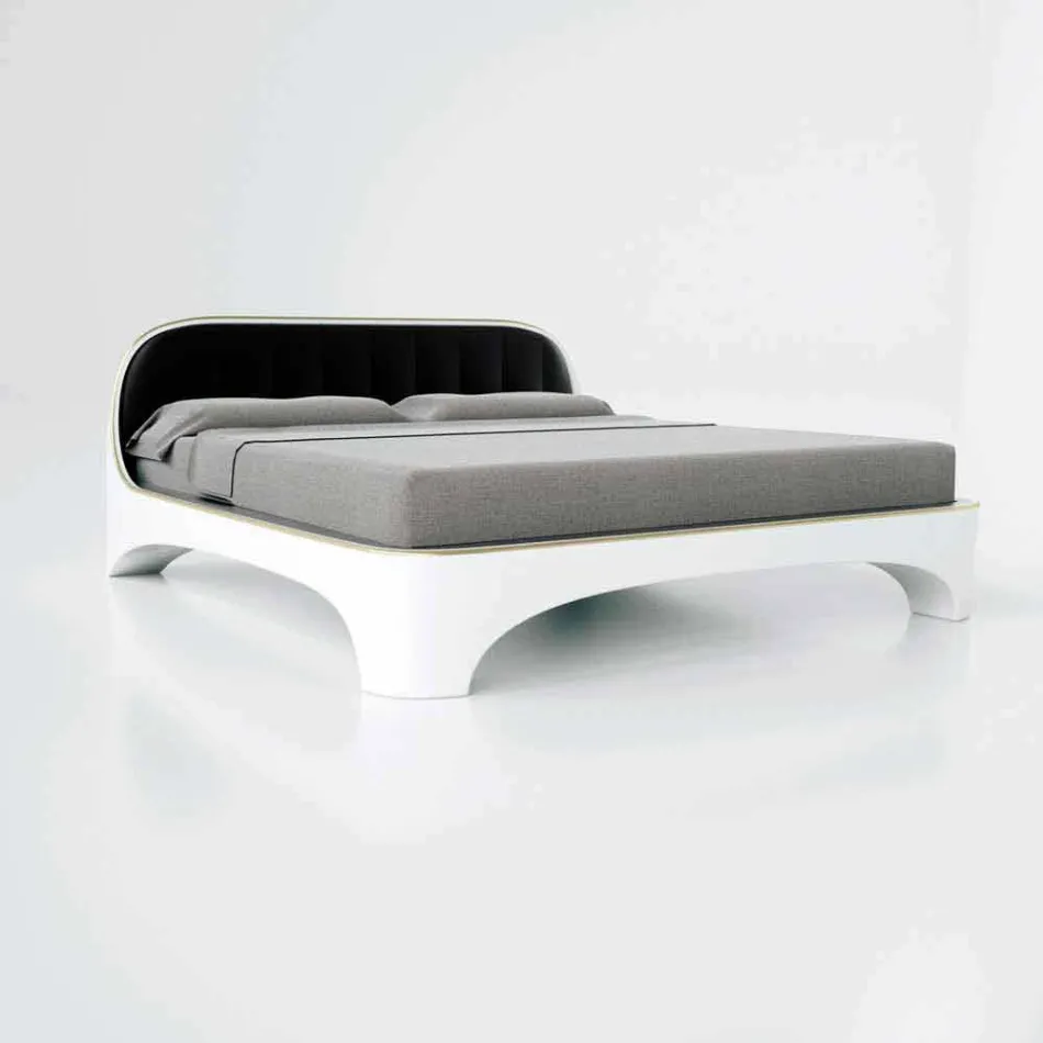 Double Bed Luxury Design Modern Elegance Made in Italy Viadurini