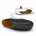 Modern design lounge coffee table Bullet, made in Italy