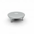 Modern design lounge coffee table Round, made in Italy