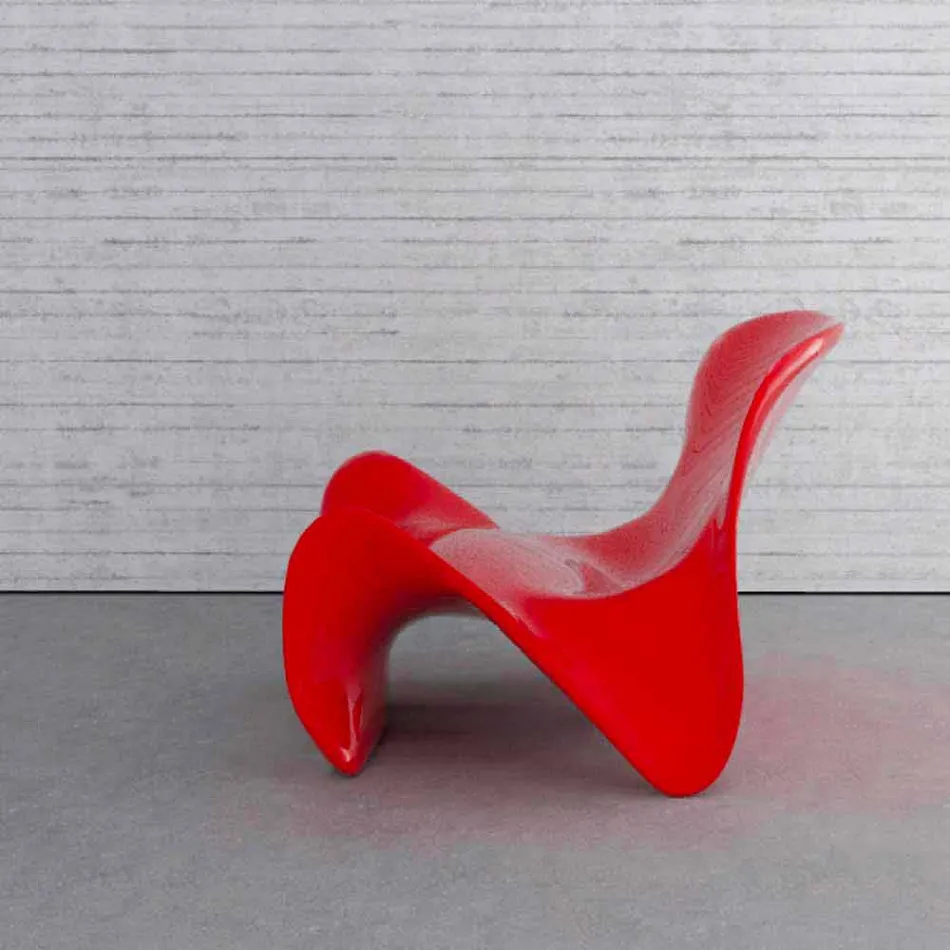 Armchair Design Modern Shape Made in Italy Viadurini