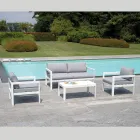 2 Outdoor Chairs in Aluminium and Polyester Cushions - Mickey Mouse Viadurini