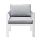 2 Outdoor Chairs in Aluminium and Polyester Cushions - Mickey Mouse Viadurini