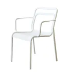 2 Indoor and Outdoor Armchairs in 100% Recycled Aluminium in Different Colours - Drink Viadurini
