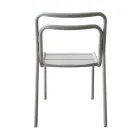 2 Indoor and Outdoor Chairs in 100% Recycled Aluminium in Different Colours - Drink Viadurini