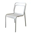 2 Indoor and Outdoor Chairs in 100% Recycled Aluminium in Different Colours - Drink Viadurini