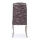 2 Dining Room Chairs with Upholstered and Upholstered Seat Homemotion - Mania Viadurini