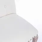 2 Dining Room Chairs with Upholstered and Upholstered Seat Homemotion - Mania Viadurini