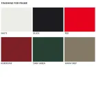 2 Stackable Outdoor Stools in Metal and Polypropylene Made in Italy Annice Viadurini