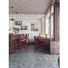 2 Outdoor Stackable Stools in Polypropylene Made in Italy - Calista Viadurini