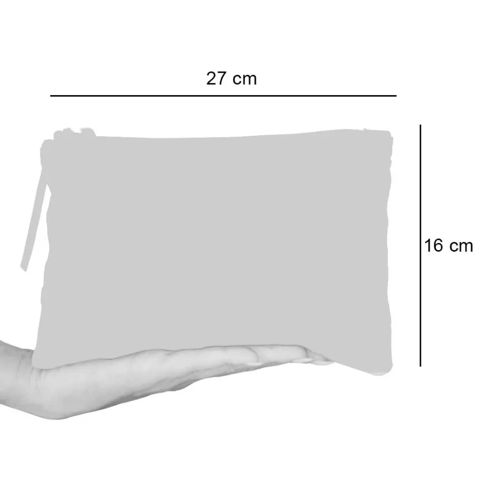 3 Hand Crafted High Quality Cotton Clutches - Viadurini by Marchi Viadurini