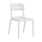 4 UV-Resistant Polypropylene Garden Chairs - Amarillis Viadurini