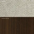 4 Dining Chairs in Solid Ash Wood and Fabric Made in Italy - Sulu Viadurini