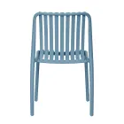 4 Stackable Garden Chairs in Polypropylene and Fiberglass - Orelia Viadurini