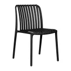 4 Stackable Garden Chairs in Polypropylene and Fiberglass - Orelia Viadurini