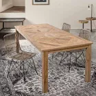 4 Dining Room Chairs in Steel and Weave by Kubu Homemotion - Kendall Viadurini