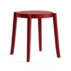4 Outdoor Stackable Stools Design in Polypropylene Made in Italy - Anona Viadurini