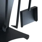 Fireplace Accessories in Painted Steel Made in Italy 3 Pieces - Virgil Viadurini