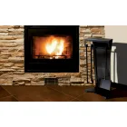 Fireplace Accessories in Painted Steel Made in Italy 3 Pieces - Virgil Viadurini