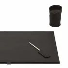 Desk Accessories in Regenerated Leather 5 Pieces Made in Italy - Aristotle Viadurini