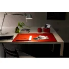 Desk Accessories in Regenerated Leather 5 Pieces Made in Italy - Ebe Viadurini