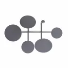 Design Sweets Stand in Painted Steel Made in Italy - Pennellope Viadurini