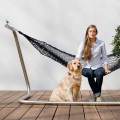 Hammock in Steel and Black Garden Design Made in Italy - Cumberland