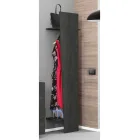 Design Entrance Coat Rack in White Wood, Slate or Concrete - Fjona Viadurini