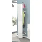 Design Entrance Coat Rack in White Wood, Slate or Concrete - Fjona Viadurini