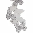 Wall hanger with design butterflies 5pomelli made in Italy Brice Viadurini