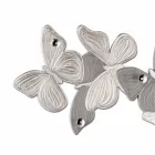 Wall hanger with design butterflies 5pomelli made in Italy Brice Viadurini