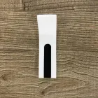 Corian Wall Coat Rack with White or Black Insert, 3 Pieces - Appiccio Viadurini