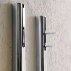 Wall Coat Hanger in Lacquered Mdf with Double Hook Made in Italy - Mercury Viadurini