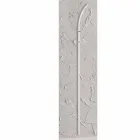 Metal Wall Coat Hanger with 2 Hooks and LED Light Made in Italy - Osmio Viadurini