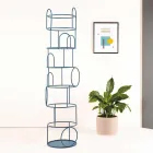 Design Coat Stand in Colored Steel Made in Italy - Vituzzo Viadurini