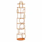 Design Coat Stand in Colored Steel Made in Italy - Vituzzo Viadurini