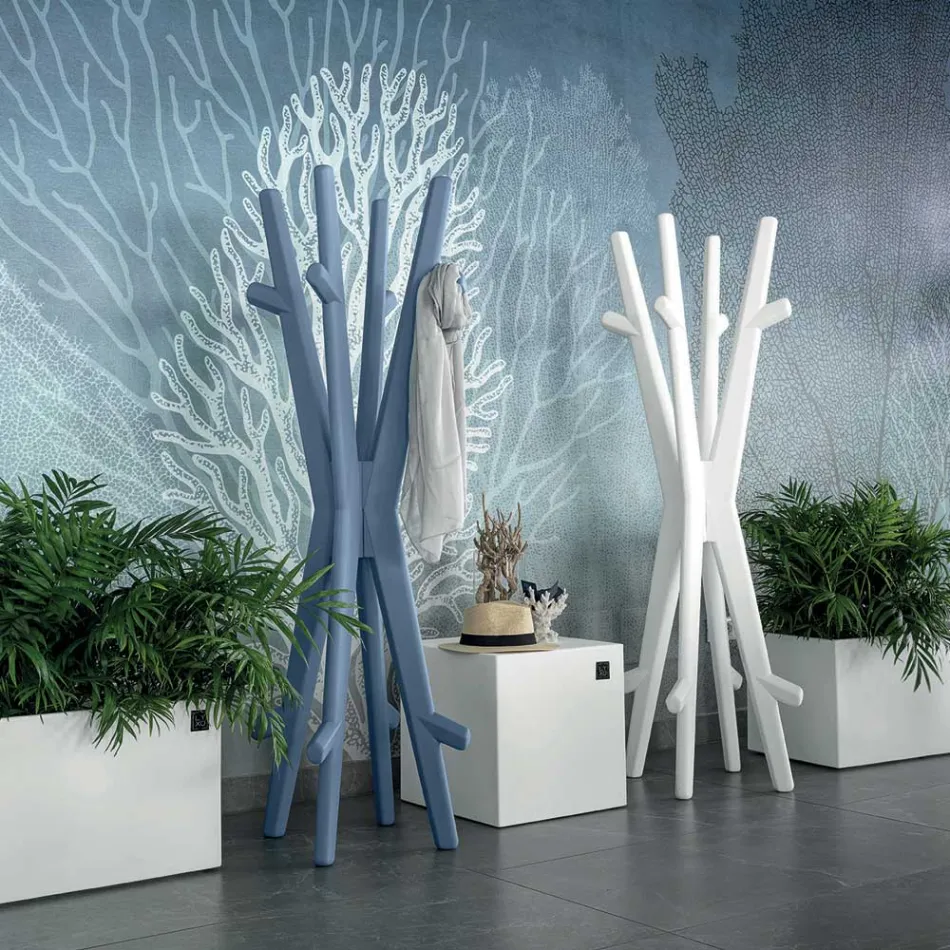 Colored Polyethylene Coat Stand Made in Italy - Betty Viadurini