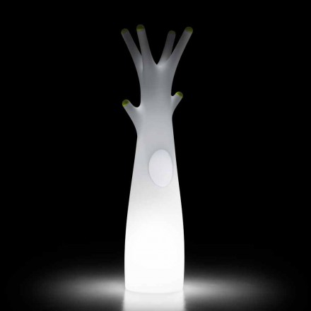 Luminous Coat Stand in Polyethylene with LED Light Made in Italy - Oldia Viadurini
