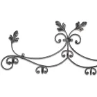 Classic Style Coat Rack in Tubular Iron Made in Italy - Tappo Viadurini