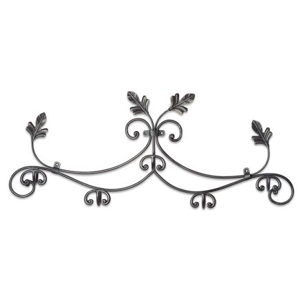 Classic Style Coat Rack in Tubular Iron Made in Italy - Tappo Viadurini
