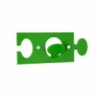 Wall Hangers in Colored Plexiglass Single Design 4 Pieces - Fratack Viadurini