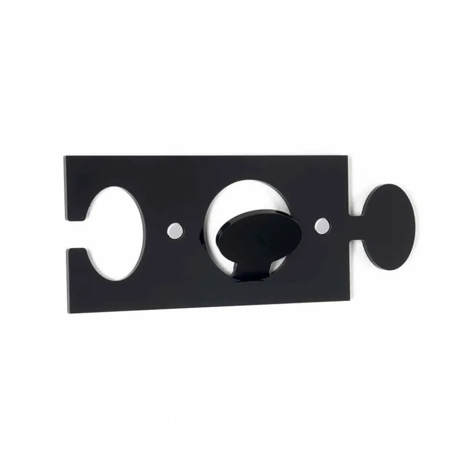 Wall Hangers in Colored Plexiglass Single Design 4 Pieces - Fratack Viadurini