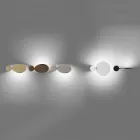 345° Rotating Metal Wall Light Made in Italy - Lumi Viadurini
