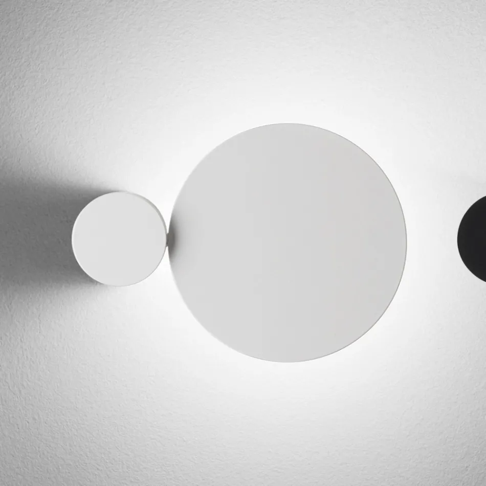 345° Rotating Metal Wall Light Made in Italy - Lumi Viadurini