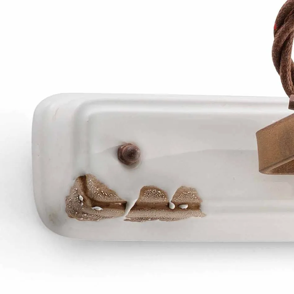 Applique two spotlights Amelia Ferroluce craft Viadurini