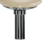 Lumira - Two-Light Wall Lamp with Vertical Plate in Glass and Metal Made in Italy Viadurini